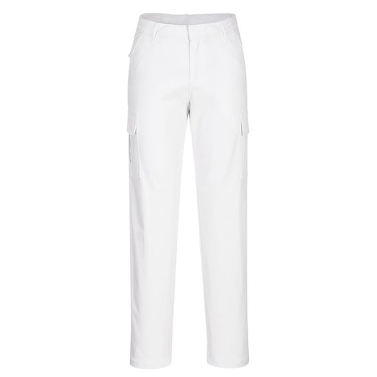 Women's stretch cargo trousers (S233) slim fit