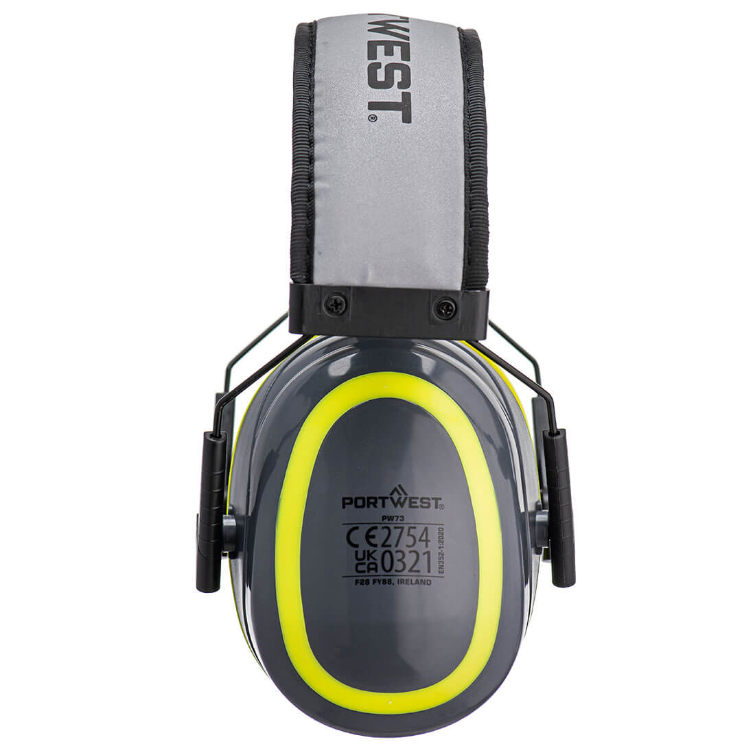 HV Extreme Ear Defenders Medium - Grey/Yellow