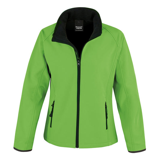 Women's Core printable softshell jacket