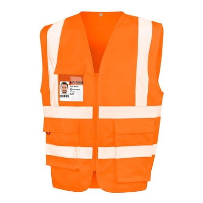 Heavy duty polycotton security vest