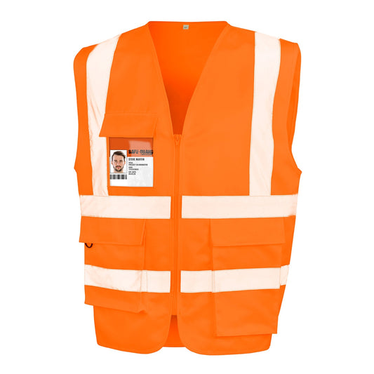 Heavy duty polycotton security vest