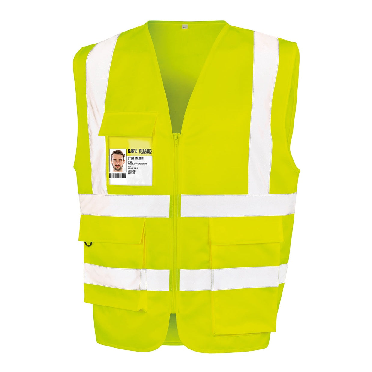 Heavy duty polycotton security vest