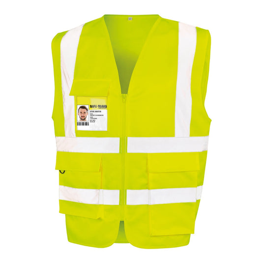 Heavy duty polycotton security vest