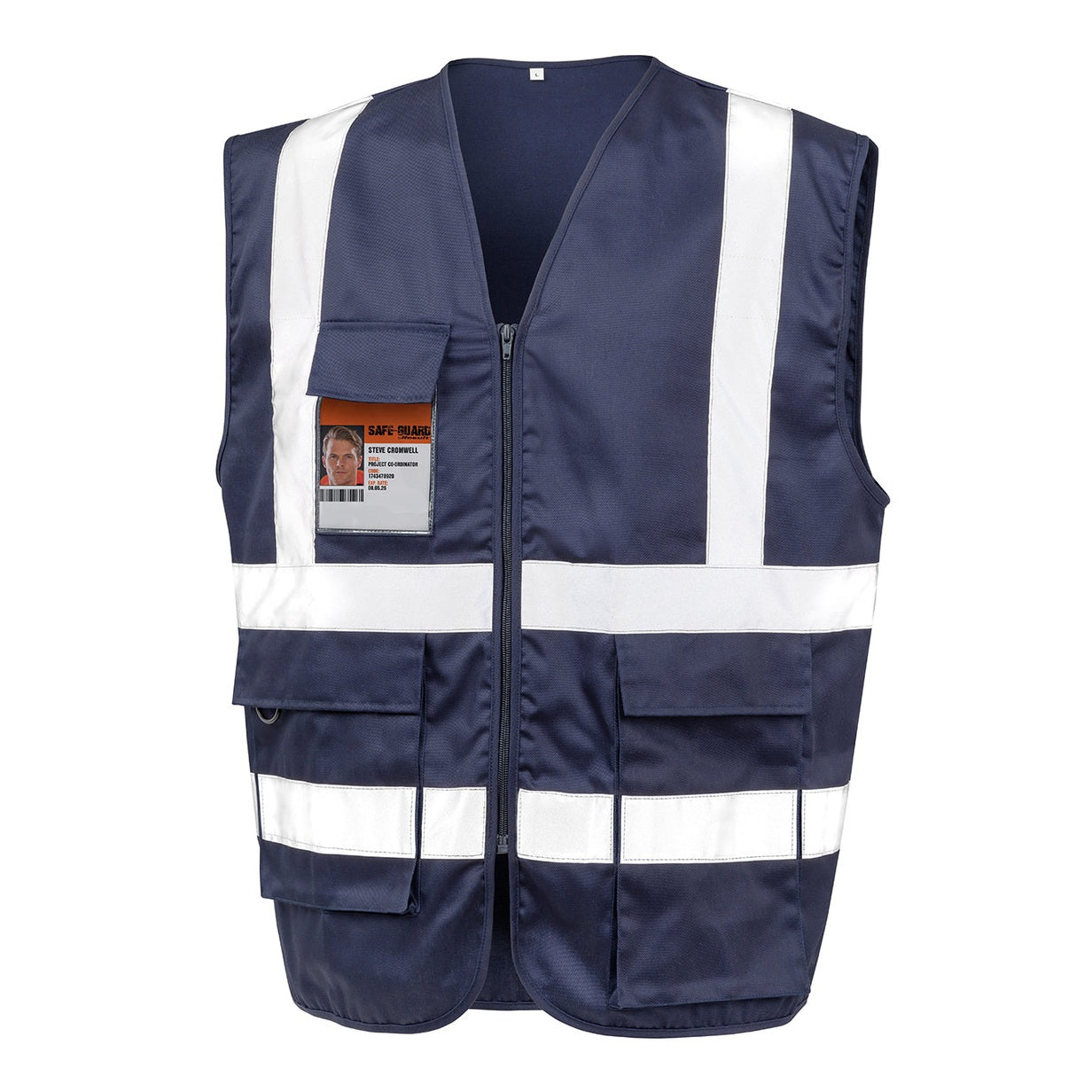 Heavy duty polycotton security vest