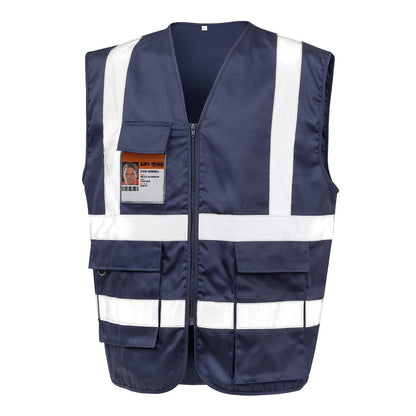 Heavy duty polycotton security vest