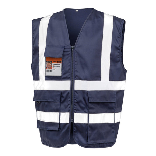 Heavy duty polycotton security vest