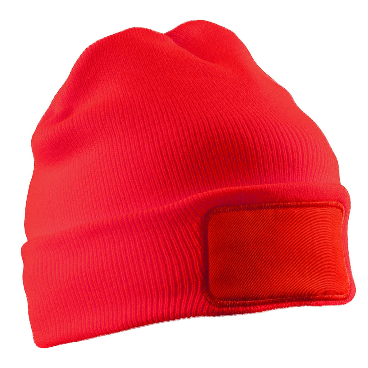 Recycled double knit printers beanie