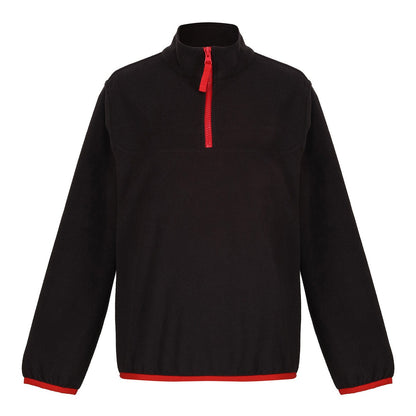 Kids half-zip microfleece