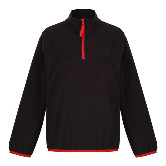 Kids half-zip microfleece