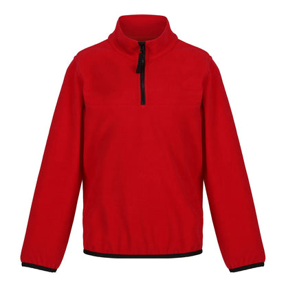 Kids half-zip microfleece