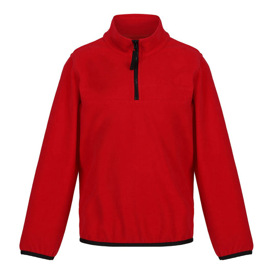 Kids half-zip microfleece