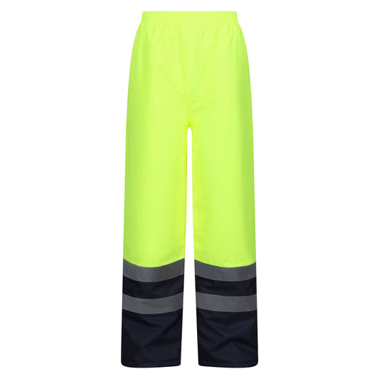 Pro hi-vis insulated overtrousers