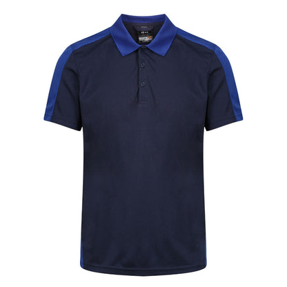 Contrast wicking polo