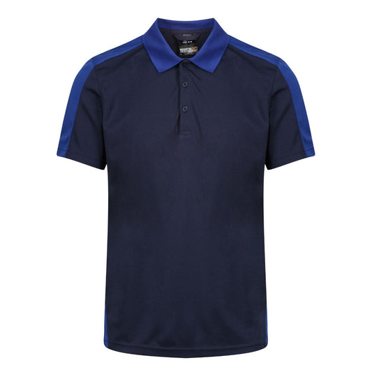 Contrast wicking polo