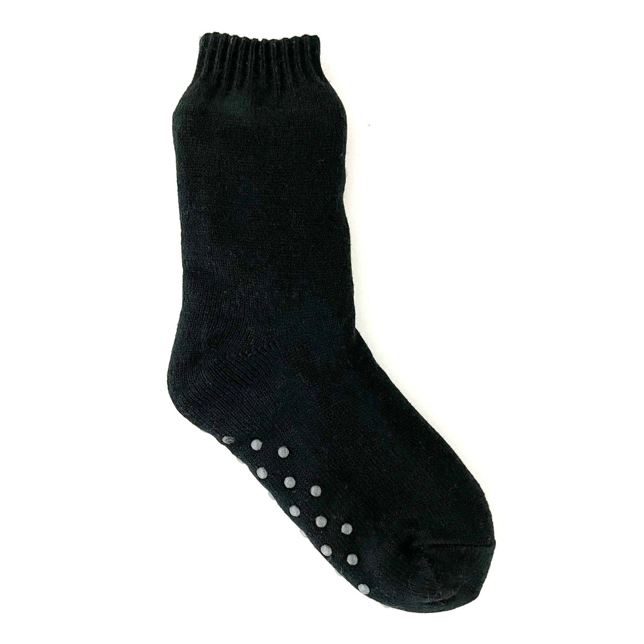 Adult sherpa socks with turndown