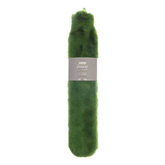 Super luxury faux fur long hot water bottle and cover