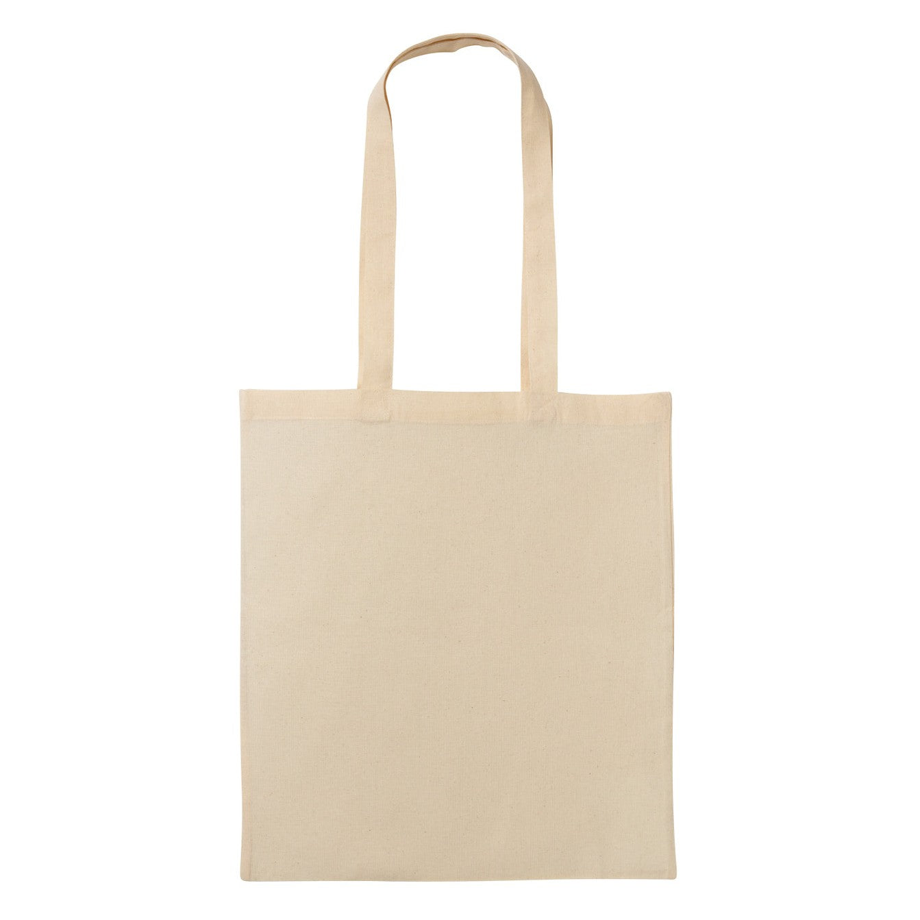 Recycled cotton shopper long handle