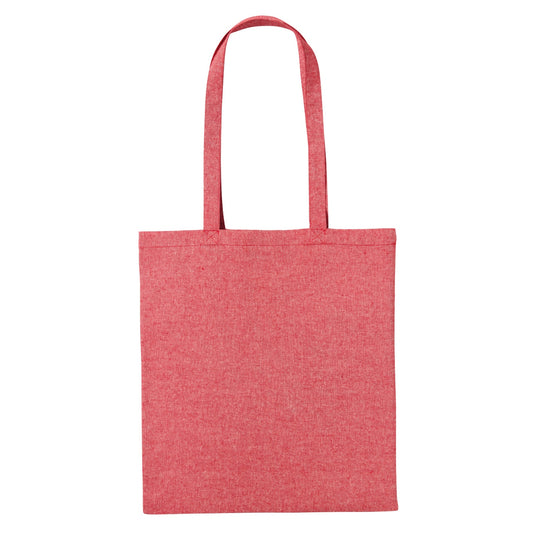 Recycled cotton shopper long handle