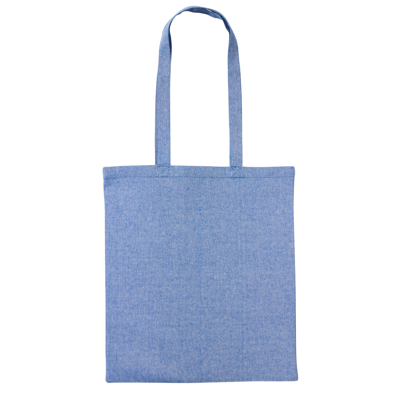 Recycled cotton shopper long handle
