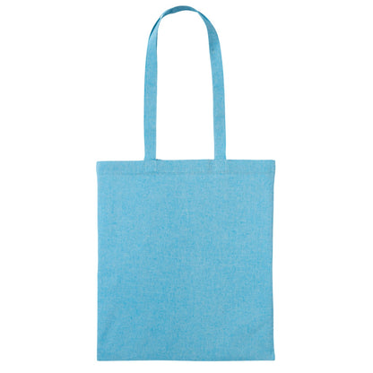 Recycled cotton shopper long handle