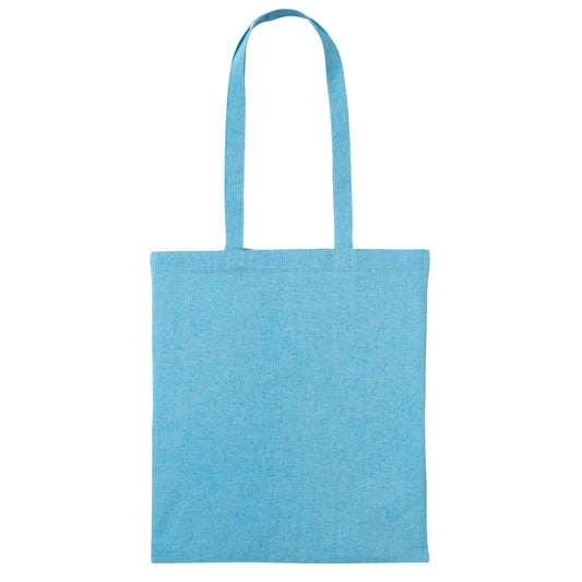 Recycled cotton shopper long handle