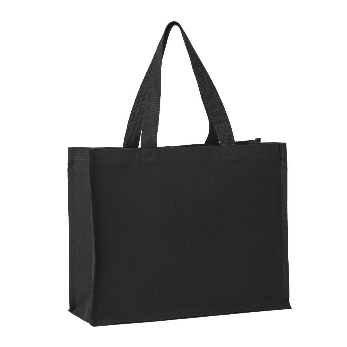 Recycled premium canvas stand-up shopper