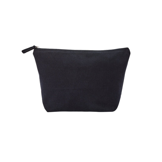Recycled luxe canvas accessory bag