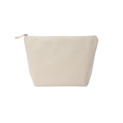 Recycled luxe canvas accessory bag