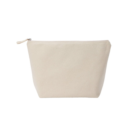 Recycled luxe canvas accessory bag