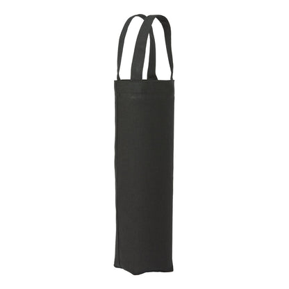 Recycled premium canvas bottle bag
