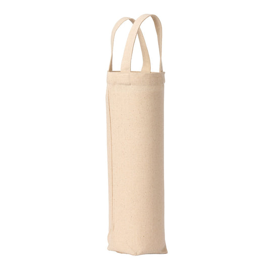 Recycled premium canvas bottle bag