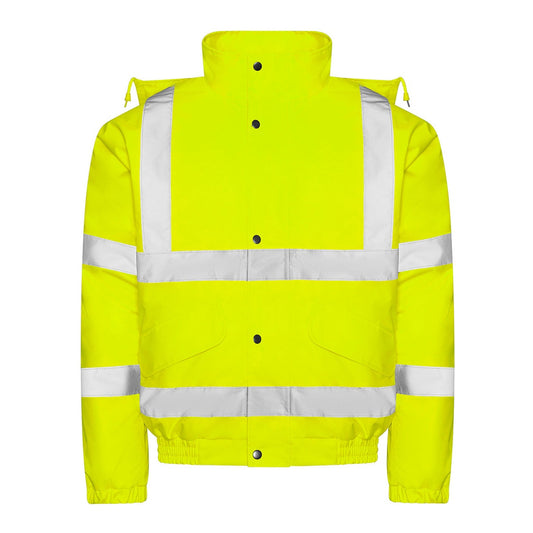 High visibility bomber jacket