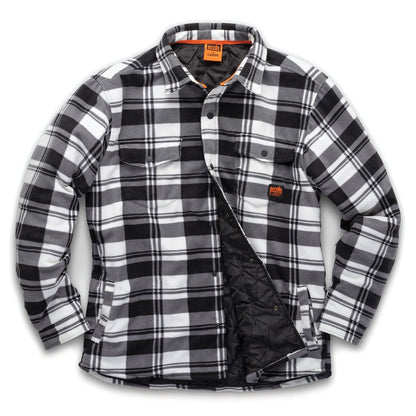 Worker padded checked shirt