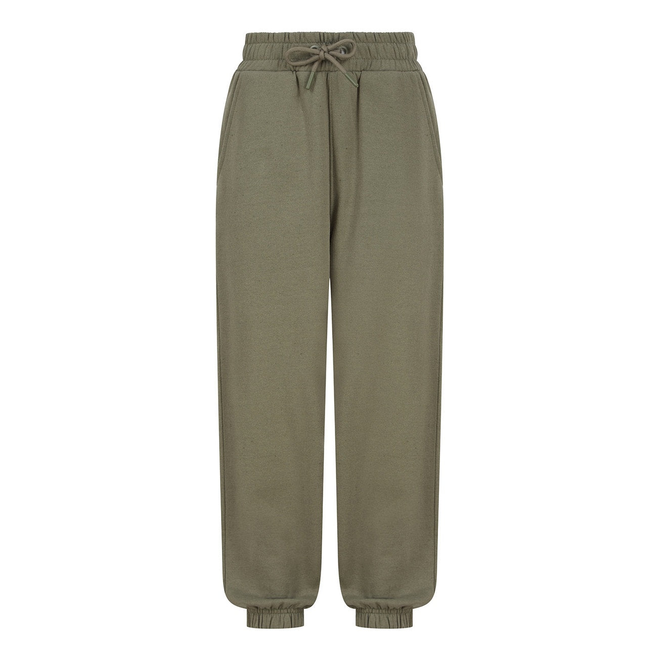 Kids sustainable fashion cuffed joggers