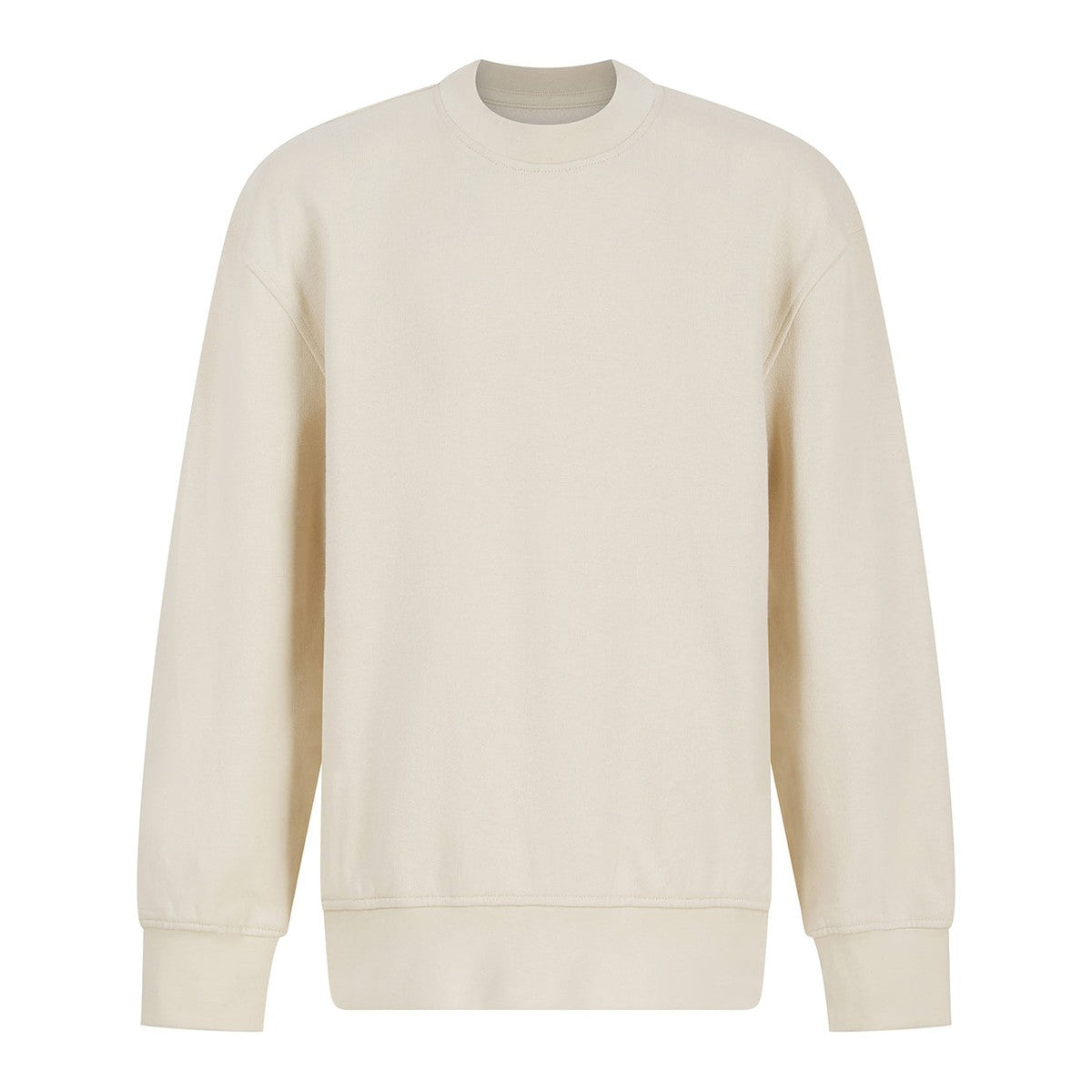 Kids sustainable fashion curved hem sweatshirt