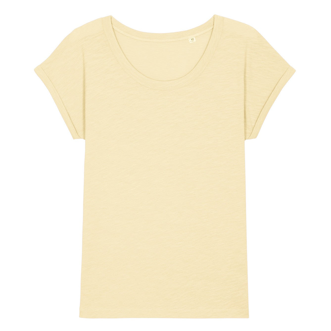 Women's Stella Rounders slub rolled sleeve slub t-shirt (STTW112)