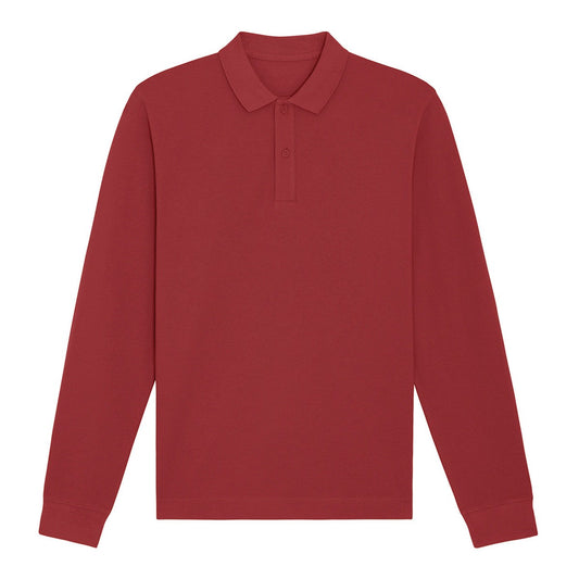 Prepster long sleeve unisex polo (STPU332)
