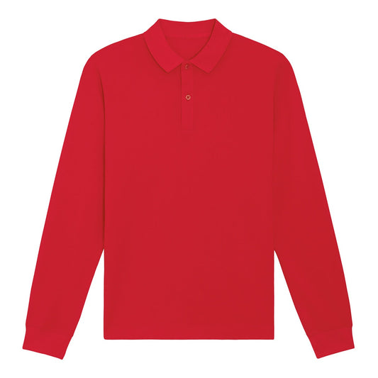 Prepster long sleeve unisex polo (STPU332)