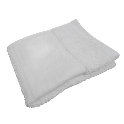 Organic guest towel with printable border