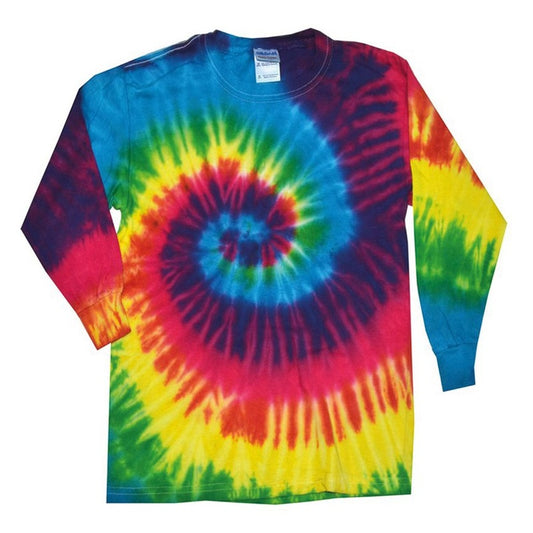 Long sleeve tie-dye T