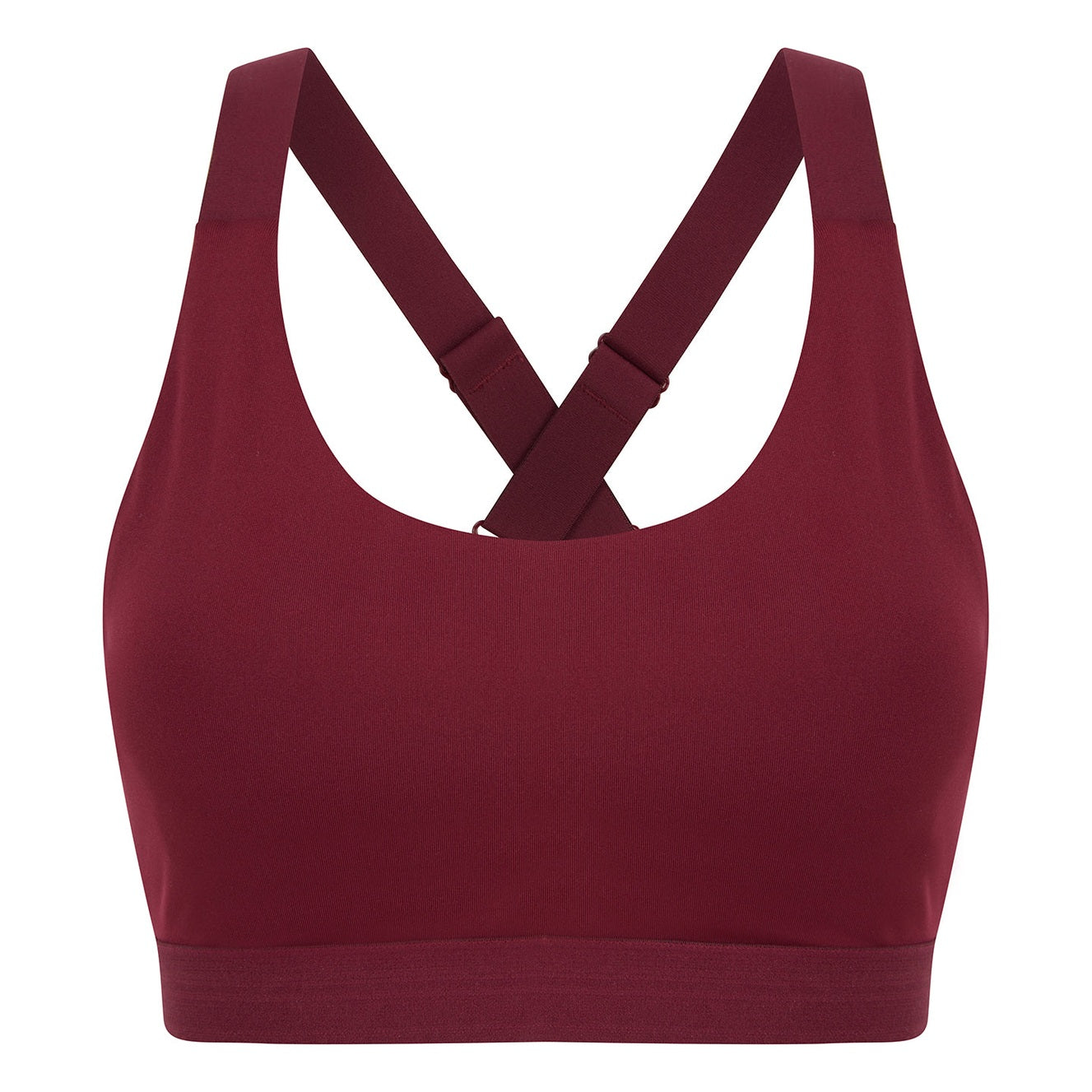 Medium impact core bra