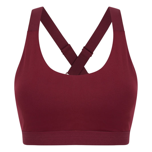 Medium impact core bra