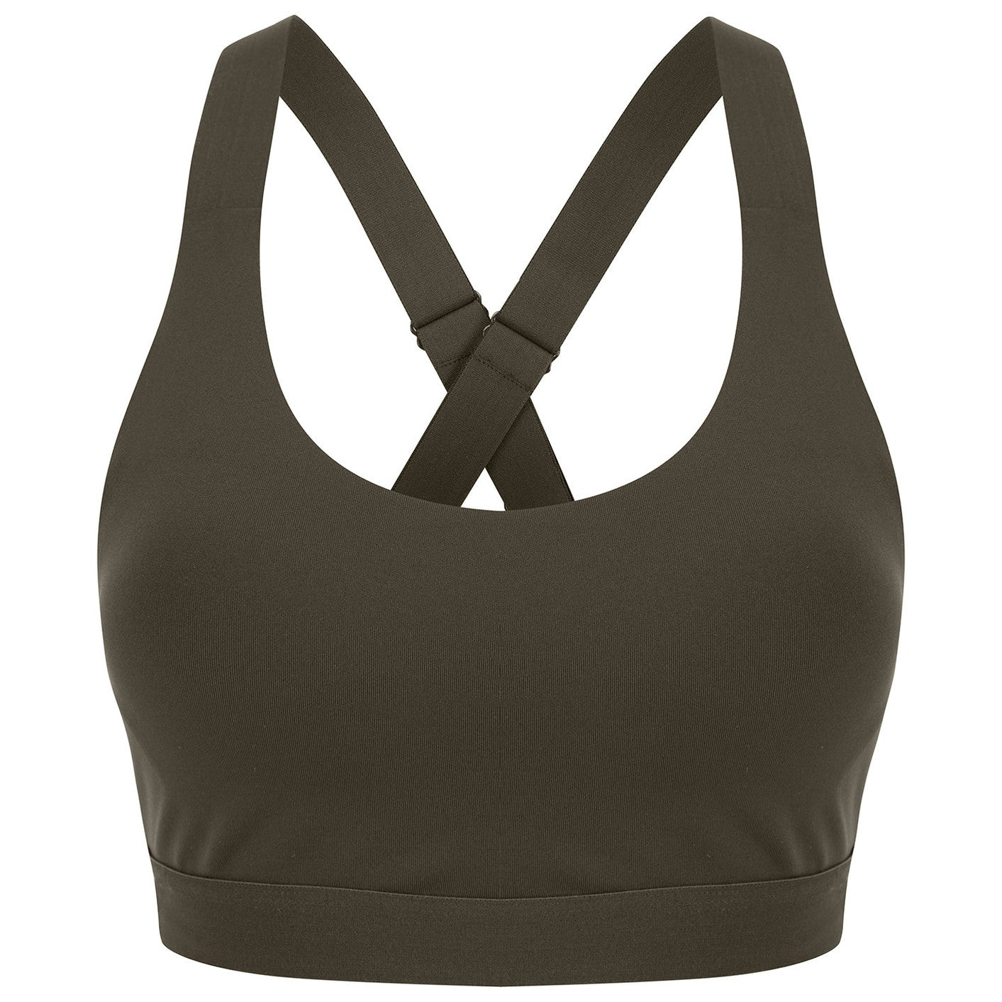 Medium impact core bra