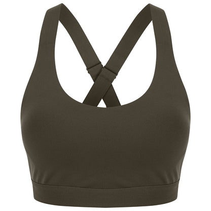 Medium impact core bra