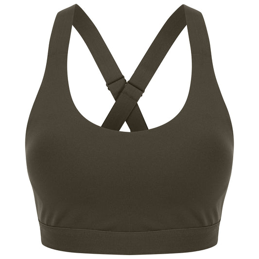 Medium impact core bra