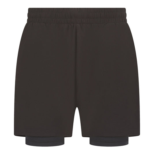 Double-layer sports shorts