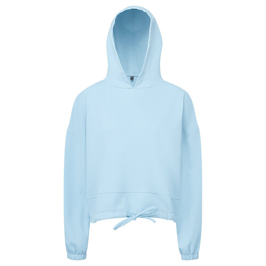 Women's TriDri® cropped oversize hoodie