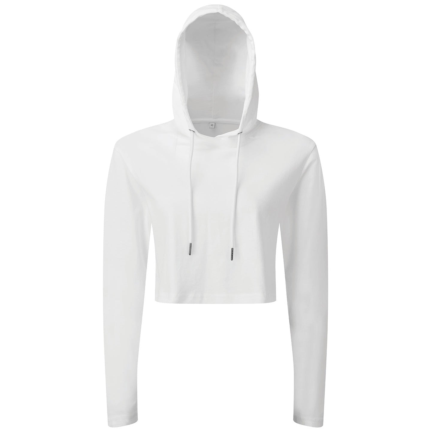 Women's TriDri® cropped hooded long sleeve t-shirt