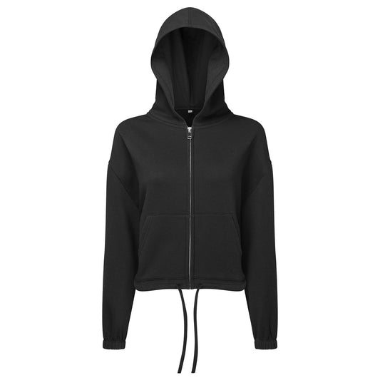 Womens TriDri® recycled drawstring full-zip hoodie