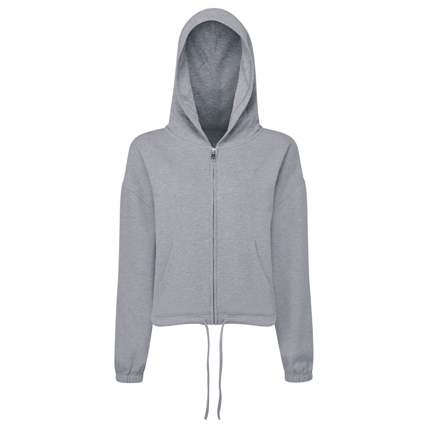 Womens TriDri® recycled drawstring full-zip hoodie
